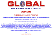 Tablet Screenshot of globalrich.com